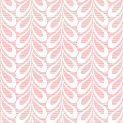 Pink lacy leaves background vector