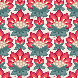 Jacobean Floral Pattern Vector Image