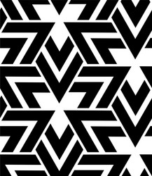Modern Triangle Grid Pattern vector image