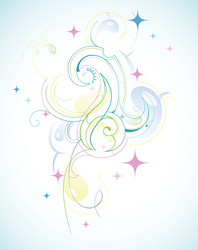 pastel abstract vector