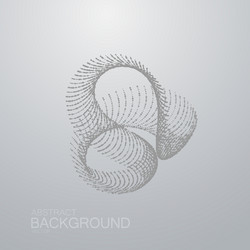 Abstract Particle System vector image