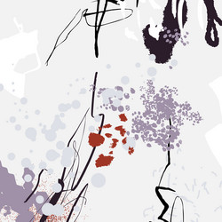 abstract pattern with grey peach and red vector image