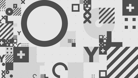 dynamic geometric design tech vibes modern vector image
