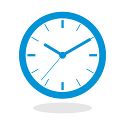 icon of a clock for website or mobile application vector image