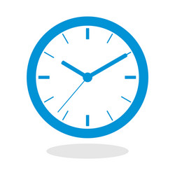 icon of a clock for website or mobile application vector