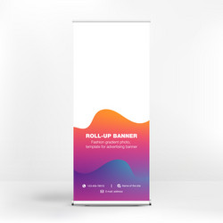 Banner layout in eps 10 format Royalty Free Vector Image