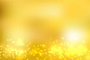 Golden Bokeh Abstract Background vector image