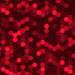 abstract background of multicolored hexagon vector image