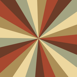 sunburst background pattern with a vintage vector image