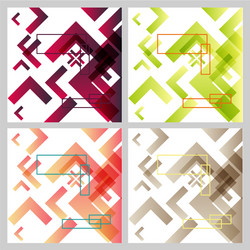 Abstract Geometric Pattern Background vector image