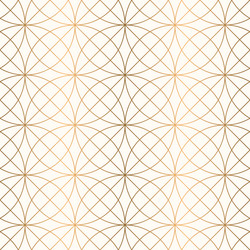 elegant seamless pattern of overlapping circles vector image