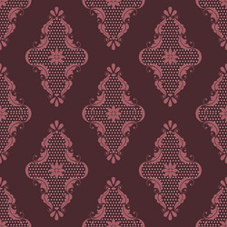 Damask Pattern Background vector image