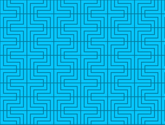 seamless pattern design with different shapes vector image