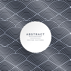 Stylish abstract line pattern background vector