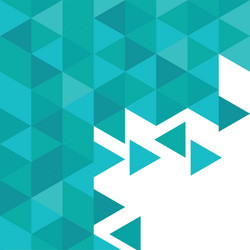 abstract triangle background vector image