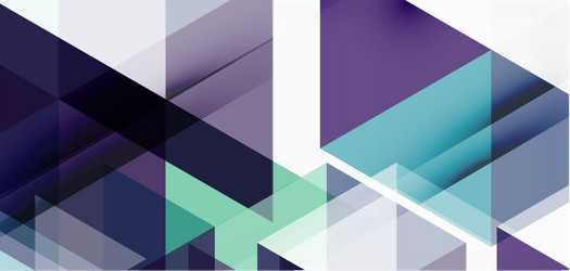 geometric abstract background mosaic triangle vector image