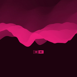 3d wavy background dynamic effect design template vector image