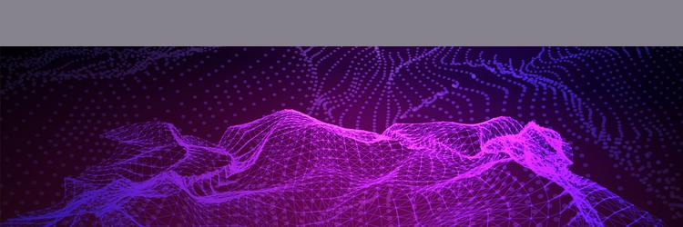 digital technology background neural network vector image