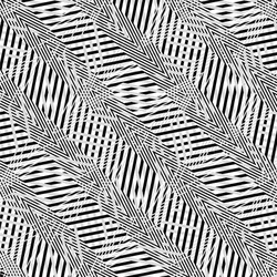 interlace interlocking lines curve flex vector image
