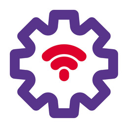 wireless ai tool for future automation testing vector image