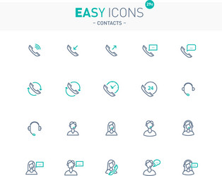 easy icons 28e database vector image