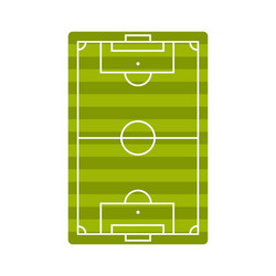 Football playground icon vector