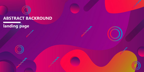 minimal abstract background design template vector image