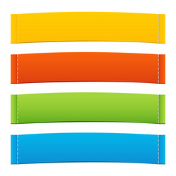 Clothing size labels Royalty Free Vector Image