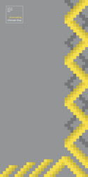 abstract pixel background in colors year vector image