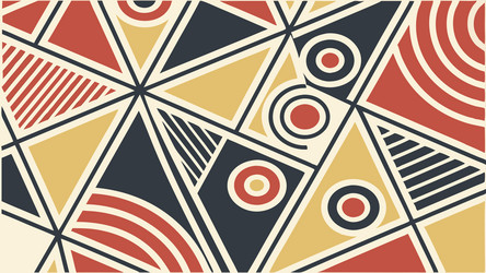 vibrant abstract geometric pattern with triangles vector image