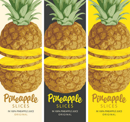 Pineapple Jam Labels Vector Images (97)