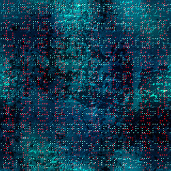 abstract geometric pattern in matrix style vector image