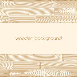 beige background with two seamless wooden borders vector