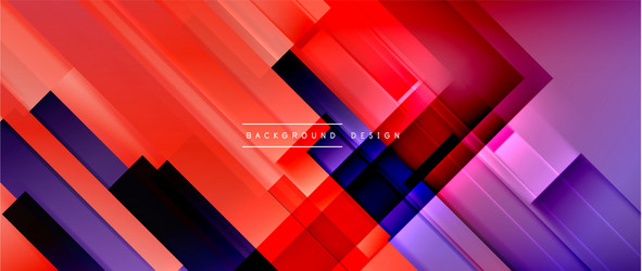 dynamic lines on fluid color gradient trendy vector image