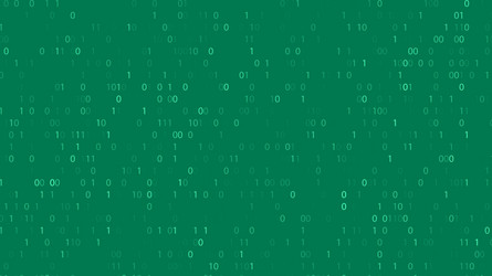 code binary matrix data background technology vector image