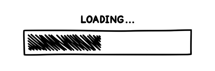 progress loading bar infographics design element vector image