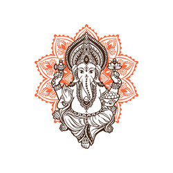 lord ganesh image god with elephant head Vector Image