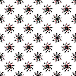 Seamless Bowling Pattern Sport Background Vector Image