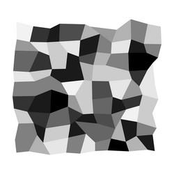 random paving tiles pattern texture revetment vector image
