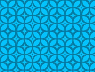 seamless pattern design with different shapes vector image