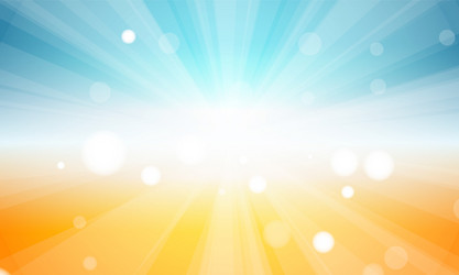 Orange Sky Abstract Blurred Background vector image