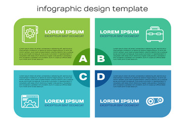 set line browser setting user manual timing belt vector image