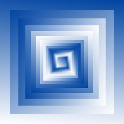 geometric square design shape with random shaded vector image