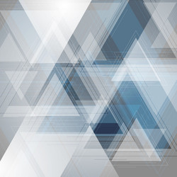 Tech Triangles Abstract Background vector image