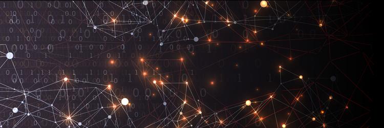 technology background big data concept binary vector image