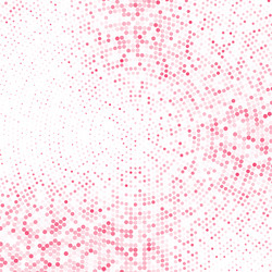 pink halftone circular dot pattern background vector image