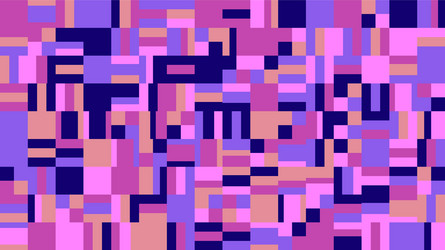 random colorful abstract rectangular mosaic vector image