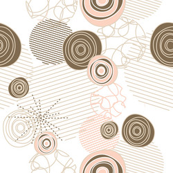 Seamless retro background Royalty Free Vector Image