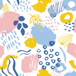 Abstract Paint Splatter Pattern vector image