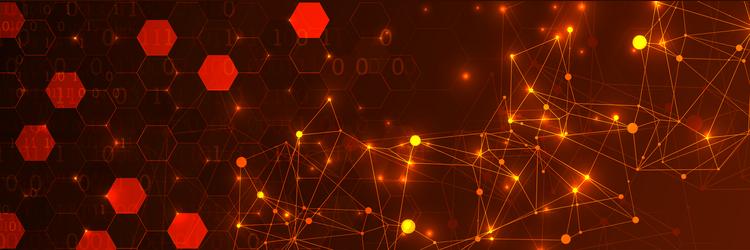 technology background big data concept binary vector image